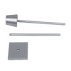 LEDTM® NEGA 60480 Μοντέρνο Επιδαπέδιο Φωτιστικό LED 2.2W 154lm 360° DC 5V με USB 2.0 με Επαναφορτιζόμενη Μπαταρία Li-ion 3.7V 4000mAh IP44 Θερμό Λευκό 2700K με Αφή Dimmable - Lumileds SMD Chip - Ασημί - Μ10 x Π10 x Υ135cm - 2 Χρόνια Εγγύηση - Image 13