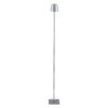 LEDTM® NEGA 60480 Μοντέρνο Επιδαπέδιο Φωτιστικό LED 2.2W 154lm 360° DC 5V με USB 2.0 με Επαναφορτιζόμενη Μπαταρία Li-ion 3.7V 4000mAh IP44 Θερμό Λευκό 2700K με Αφή Dimmable - Lumileds SMD Chip - Ασημί - Μ10 x Π10 x Υ135cm - 2 Χρόνια Εγγύηση - Image 6