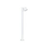 LEDTM® GARDENIA 60506 Φωτιστικό Κήπου - Κολωνάκι Αρχιτεκτονικού Φωτισμού Εξωτερικού Χώρου LED 7W 700lm 60° AC220-240V Αδιάβροχο IP65 - Σώμα Αλουμινίου & Tempered Glass - Μ12 x Π18 x Υ90cm - Θερμό Λευκό 2700K - Λευκό - Bridgelux Chip - 5 Years Warranty - Image 3