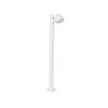 LEDTM® GARDENIA 60506 Φωτιστικό Κήπου - Κολωνάκι Αρχιτεκτονικού Φωτισμού Εξωτερικού Χώρου LED 7W 700lm 60° AC220-240V Αδιάβροχο IP65 - Σώμα Αλουμινίου & Tempered Glass - Μ12 x Π18 x Υ90cm - Θερμό Λευκό 2700K - Λευκό - Bridgelux Chip - 5 Years Warranty - Image 4