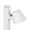 LEDTM® GARDENIA 60506 Φωτιστικό Κήπου - Κολωνάκι Αρχιτεκτονικού Φωτισμού Εξωτερικού Χώρου LED 7W 700lm 60° AC220-240V Αδιάβροχο IP65 - Σώμα Αλουμινίου & Tempered Glass - Μ12 x Π18 x Υ90cm - Θερμό Λευκό 2700K - Λευκό - Bridgelux Chip - 5 Years Warranty - Image 8