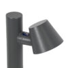 LEDTM® GARDENIA 60507 Φωτιστικό Κήπου - Κολωνάκι Αρχιτεκτονικού Φωτισμού Εξωτερικού Χώρου LED 7W 700lm 60° AC220-240V Αδιάβροχο IP65 - Σώμα Αλουμινίου & Tempered Glass - Μ12 x Π18 x Υ90cm - Θερμό Λευκό 2700K - Γκρι Ανθρακί - Bridgelux Chip - 5 Years Warranty - Image 8
