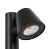LEDTM® GARDENIA 60508 Φωτιστικό Κήπου - Κολωνάκι Αρχιτεκτονικού Φωτισμού Εξωτερικού Χώρου LED 7W 700lm 60° AC220-240V Αδιάβροχο IP65 - Σώμα Αλουμινίου & Tempered Glass - Μ12 x Π18 x Υ90cm - Θερμό Λευκό 2700K - Μαύρο - Bridgelux Chip - 5 Years Warranty - Image 7
