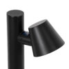 LEDTM® GARDENIA 60508 Φωτιστικό Κήπου - Κολωνάκι Αρχιτεκτονικού Φωτισμού Εξωτερικού Χώρου LED 7W 700lm 60° AC220-240V Αδιάβροχο IP65 - Σώμα Αλουμινίου & Tempered Glass - Μ12 x Π18 x Υ90cm - Θερμό Λευκό 2700K - Μαύρο - Bridgelux Chip - 5 Years Warranty - Image 8