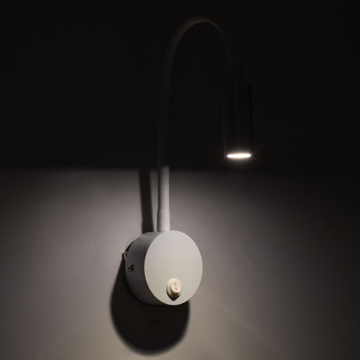 LEDTM® GOOSE 60876 Μοντέρνο Φωτιστικό Τοίχου - Απλίκα Ξενοδοχείου Reading Light LED 3W 300lm 36° AC 220-240V IP20 Φυσικό Λευκό 4500K - CREE XPE Chip & TÜV SÜD Driver - Λευκό Ματ - Μ6.5 x Π15 x Υ24.5cm - 3 Χρόνια Εγγύηση - Image 10