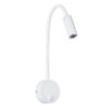 LEDTM® GOOSE 60876 Μοντέρνο Φωτιστικό Τοίχου - Απλίκα Ξενοδοχείου Reading Light LED 3W 300lm 36° AC 220-240V IP20 Φυσικό Λευκό 4500K - CREE XPE Chip & TÜV SÜD Driver - Λευκό Ματ - Μ6.5 x Π15 x Υ24.5cm - 3 Χρόνια Εγγύηση - Image 2