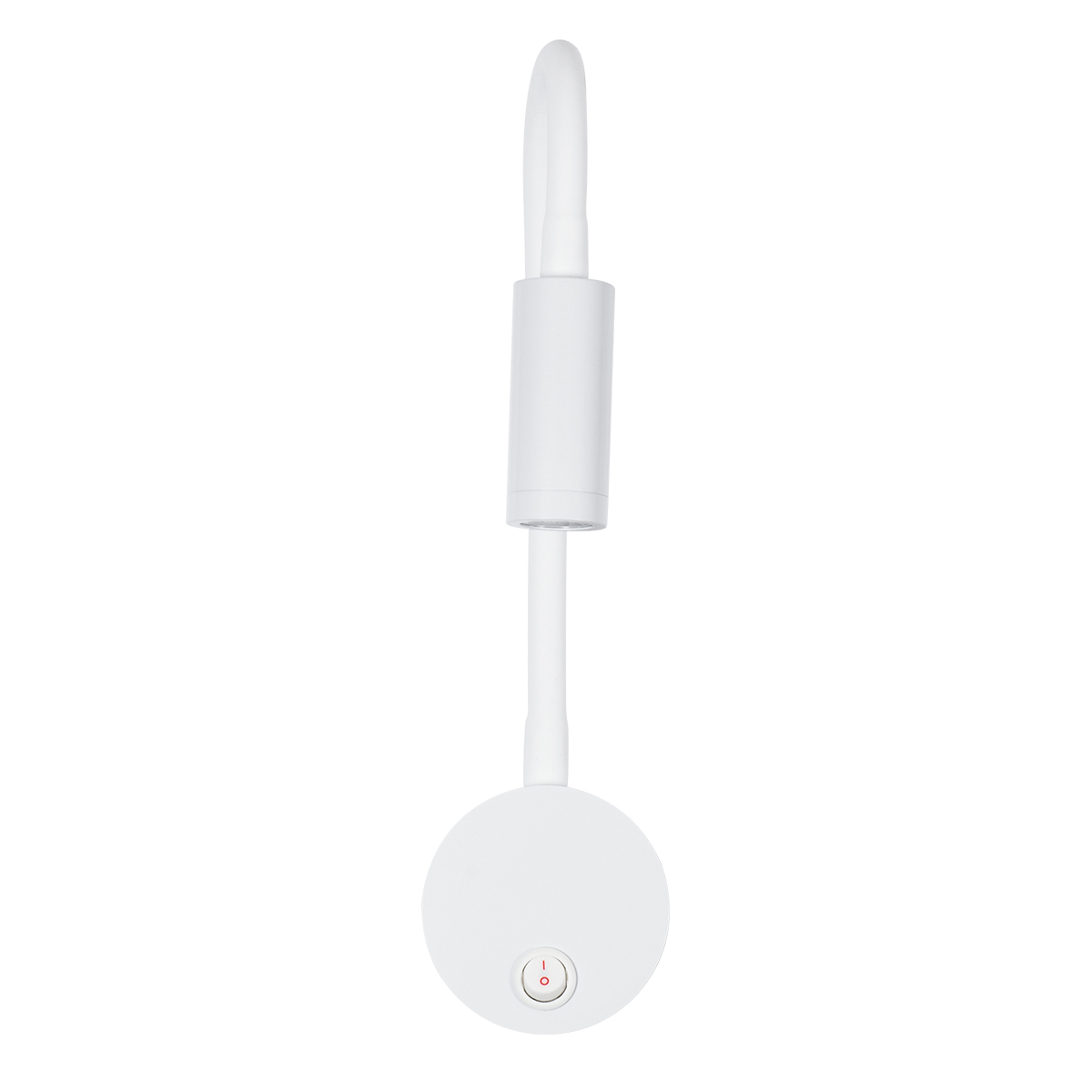 LEDTM® GOOSE 60876 Μοντέρνο Φωτιστικό Τοίχου - Απλίκα Ξενοδοχείου Reading Light LED 3W 300lm 36° AC 220-240V IP20 Φυσικό Λευκό 4500K - CREE XPE Chip & TÜV SÜD Driver - Λευκό Ματ - Μ6.5 x Π15 x Υ24.5cm - 3 Χρόνια Εγγύηση - Image 4