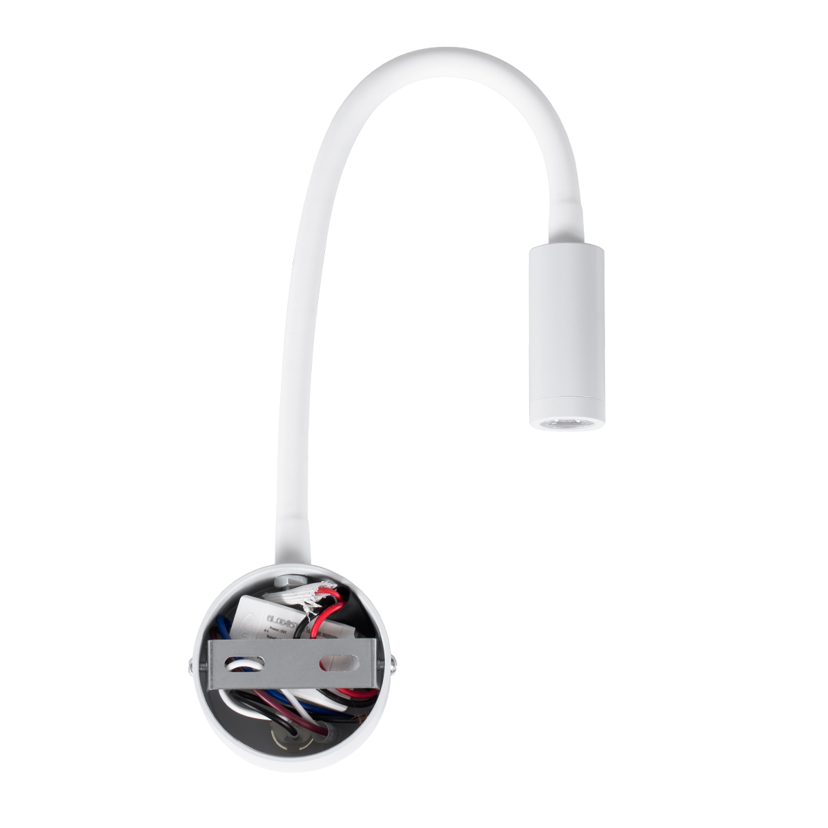LEDTM® GOOSE 60876 Μοντέρνο Φωτιστικό Τοίχου - Απλίκα Ξενοδοχείου Reading Light LED 3W 300lm 36° AC 220-240V IP20 Φυσικό Λευκό 4500K - CREE XPE Chip & TÜV SÜD Driver - Λευκό Ματ - Μ6.5 x Π15 x Υ24.5cm - 3 Χρόνια Εγγύηση - Image 7