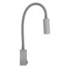 LEDTM® GOOSE 60877 Μοντέρνο Φωτιστικό Τοίχου - Απλίκα Ξενοδοχείου Reading Light LED 3W 300lm 36° AC 220-240V IP20 Φυσικό Λευκό 4500K - CREE XPE Chip & TÜV SÜD Driver - Γκρι Ανθρακί Ματ - Μ6.5 x Π15 x Υ24.5cm - 3 Χρόνια Εγγύηση - Image 6