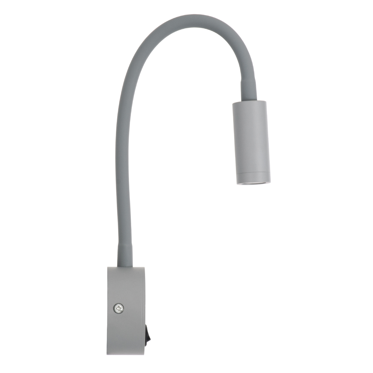 LEDTM® GOOSE 60877 Μοντέρνο Φωτιστικό Τοίχου - Απλίκα Ξενοδοχείου Reading Light LED 3W 300lm 36° AC 220-240V IP20 Φυσικό Λευκό 4500K - CREE XPE Chip & TÜV SÜD Driver - Γκρι Ανθρακί Ματ - Μ6.5 x Π15 x Υ24.5cm - 3 Χρόνια Εγγύηση - Image 6