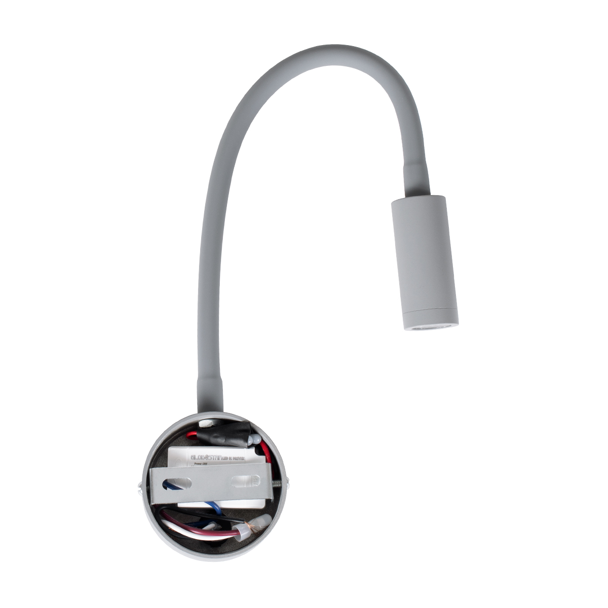 LEDTM® GOOSE 60877 Μοντέρνο Φωτιστικό Τοίχου - Απλίκα Ξενοδοχείου Reading Light LED 3W 300lm 36° AC 220-240V IP20 Φυσικό Λευκό 4500K - CREE XPE Chip & TÜV SÜD Driver - Γκρι Ανθρακί Ματ - Μ6.5 x Π15 x Υ24.5cm - 3 Χρόνια Εγγύηση - Image 7