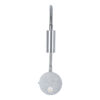 LEDTM® GOOSE 60879 Μοντέρνο Φωτιστικό Τοίχου - Απλίκα Ξενοδοχείου Reading Light LED 3W 300lm 36° AC 220-240V IP20 Φυσικό Λευκό 4500K - CREE XPE Chip & TÜV SÜD Driver - Σατινέ Νίκελ Βούρτσας - Μ6.5 x Π15 x Υ24.5cm - 3 Χρόνια Εγγύηση - Image 4