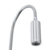 LEDTM® GOOSE 60879 Μοντέρνο Φωτιστικό Τοίχου - Απλίκα Ξενοδοχείου Reading Light LED 3W 300lm 36° AC 220-240V IP20 Φυσικό Λευκό 4500K - CREE XPE Chip & TÜV SÜD Driver - Σατινέ Νίκελ Βούρτσας - Μ6.5 x Π15 x Υ24.5cm - 3 Χρόνια Εγγύηση - Image 8