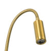 LEDTM® GOOSE 60880 Μοντέρνο Φωτιστικό Τοίχου - Απλίκα Ξενοδοχείου Reading Light LED 3W 300lm 36° AC 220-240V IP20 Φυσικό Λευκό 4500K - CREE XPE Chip & TÜV SÜD Driver - Σατινέ Χρυσό Βούρτσας - Μ6.5 x Π15 x Υ24.5cm - 3 Χρόνια Εγγύηση - Image 8