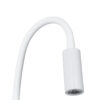 LEDTM® GOOSE 60881 Μοντέρνο Φωτιστικό Τοίχου - Απλίκα Ξενοδοχείου Reading Light με Φορτιστή USB 3A LED 6W 600lm 36° & 360° AC 220-240V IP20 Φυσικό Λευκό 4500K - CREE XPE & Lumileds SMD Chip & TÜV SÜD Driver - Λευκό Ματ - Μ15.5 x Π15 x Υ30.5cm - 3 Χρόνια Εγγύηση - Image 8