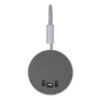 LEDTM® GOOSE 60882 Μοντέρνο Φωτιστικό Τοίχου - Απλίκα Ξενοδοχείου Reading Light με Φορτιστή USB 3A LED 6W 600lm 36° & 360° AC 220-240V IP20 Φυσικό Λευκό 4500K - CREE XPE & Lumileds SMD Chip & TÜV SÜD Driver - Γκρι Ανθρακί Ματ - Μ15.5 x Π15 x Υ30.5cm - 3 Χρόνια Εγγύηση - Image 4