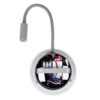 LEDTM® GOOSE 60882 Μοντέρνο Φωτιστικό Τοίχου - Απλίκα Ξενοδοχείου Reading Light με Φορτιστή USB 3A LED 6W 600lm 36° & 360° AC 220-240V IP20 Φυσικό Λευκό 4500K - CREE XPE & Lumileds SMD Chip & TÜV SÜD Driver - Γκρι Ανθρακί Ματ - Μ15.5 x Π15 x Υ30.5cm - 3 Χρόνια Εγγύηση - Image 7