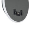 LEDTM® GOOSE 60882 Μοντέρνο Φωτιστικό Τοίχου - Απλίκα Ξενοδοχείου Reading Light με Φορτιστή USB 3A LED 6W 600lm 36° & 360° AC 220-240V IP20 Φυσικό Λευκό 4500K - CREE XPE & Lumileds SMD Chip & TÜV SÜD Driver - Γκρι Ανθρακί Ματ - Μ15.5 x Π15 x Υ30.5cm - 3 Χρόνια Εγγύηση - Image 9