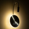 LEDTM® GOOSE 60884 Μοντέρνο Φωτιστικό Τοίχου - Απλίκα Ξενοδοχείου Reading Light με Φορτιστή USB 3A LED 6W 600lm 36° & 360° AC 220-240V IP20 Φυσικό Λευκό 4500K - CREE XPE & Lumileds SMD Chip & TÜV SÜD Driver - Νίκελ Βούρτσας - Μ15.5 x Π15 x Υ30.5cm - 3 Χρόνια Εγγύηση - Image 11
