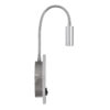 LEDTM® GOOSE 60884 Μοντέρνο Φωτιστικό Τοίχου - Απλίκα Ξενοδοχείου Reading Light με Φορτιστή USB 3A LED 6W 600lm 36° & 360° AC 220-240V IP20 Φυσικό Λευκό 4500K - CREE XPE & Lumileds SMD Chip & TÜV SÜD Driver - Νίκελ Βούρτσας - Μ15.5 x Π15 x Υ30.5cm - 3 Χρόνια Εγγύηση - Image 6