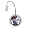 LEDTM® GOOSE 60884 Μοντέρνο Φωτιστικό Τοίχου - Απλίκα Ξενοδοχείου Reading Light με Φορτιστή USB 3A LED 6W 600lm 36° & 360° AC 220-240V IP20 Φυσικό Λευκό 4500K - CREE XPE & Lumileds SMD Chip & TÜV SÜD Driver - Νίκελ Βούρτσας - Μ15.5 x Π15 x Υ30.5cm - 3 Χρόνια Εγγύηση - Image 7