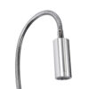 LEDTM® GOOSE 60884 Μοντέρνο Φωτιστικό Τοίχου - Απλίκα Ξενοδοχείου Reading Light με Φορτιστή USB 3A LED 6W 600lm 36° & 360° AC 220-240V IP20 Φυσικό Λευκό 4500K - CREE XPE & Lumileds SMD Chip & TÜV SÜD Driver - Νίκελ Βούρτσας - Μ15.5 x Π15 x Υ30.5cm - 3 Χρόνια Εγγύηση - Image 8