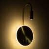 LEDTM® GOOSE 60885 Μοντέρνο Φωτιστικό Τοίχου - Απλίκα Ξενοδοχείου Reading Light με Φορτιστή USB 3A LED 6W 600lm 36° & 360° AC 220-240V IP20 Φυσικό Λευκό 4500K - CREE XPE & Lumileds SMD Chip & TÜV SÜD Driver - Χρυσό Πλατίνα - Μ15.5 x Π15 x Υ30.5cm - 3 Χρόνια Εγγύηση - Image 11