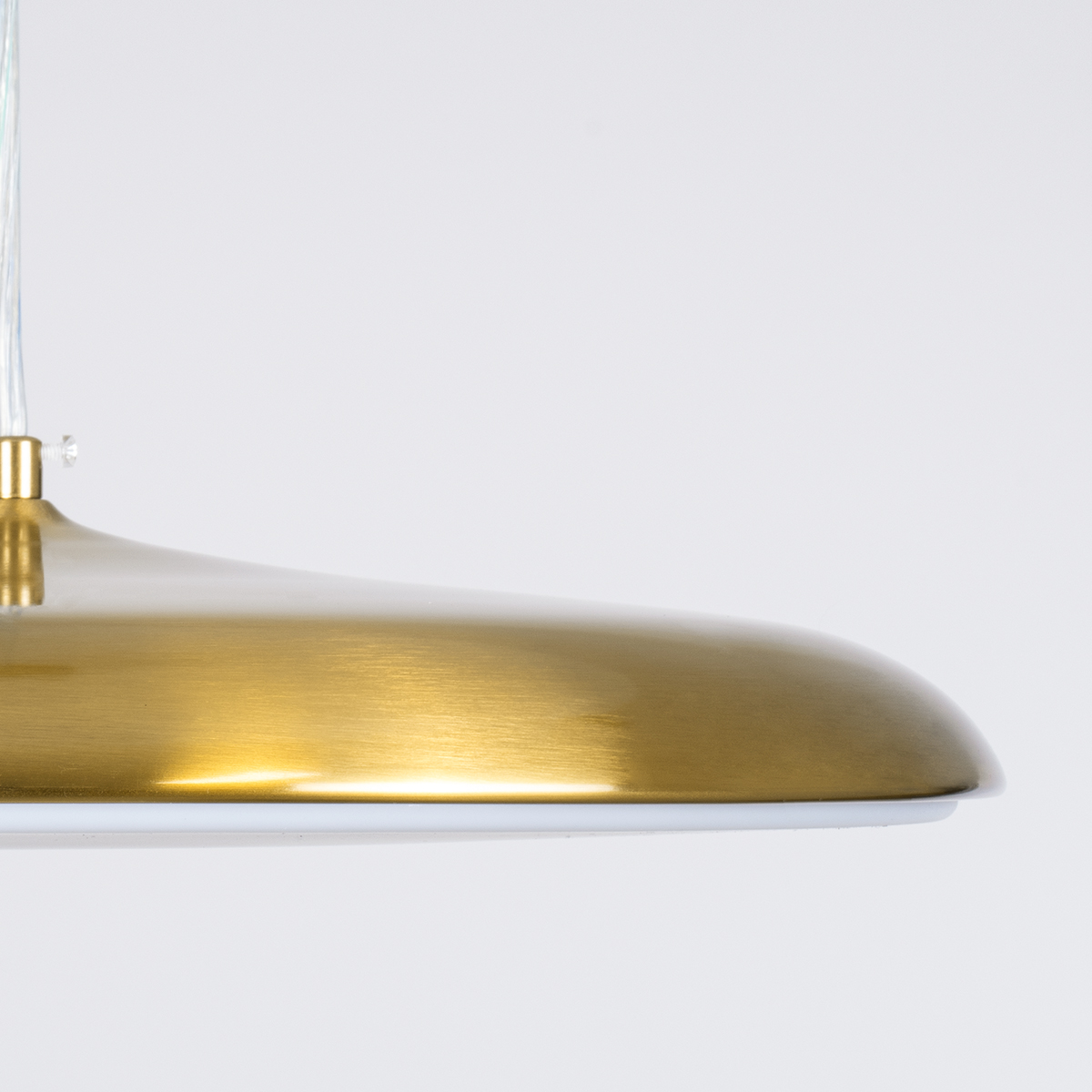 LEDTM® BARON 60887 Μοντέρνο Κρεμαστό Φωτιστικό Οροφής LED 24W 2880lm 120° AC 220-240V IP20 Ρυθμιζόμενο Λευκό CCT με On/Off 2700K/4500K/6000K - Lumileds SMD Chip - Χρυσό - Μ40 x Π40 x Υ10cm - 3 Χρόνια Εγγύηση - Image 7