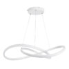 LEDTM® DEXTER 60914 Μοντέρνο Κρεμαστό Φωτιστικό Οροφής LED 90W 10080lm 300° AC 220-240V IP20 Ρυθμιζόμενο Λευκό CCT με Χειριστήριο από 2700K έως 6000K Dimmable - Lumileds SMD Chip - Λευκό Ματ - Μ73 x Π73 x Υ16cm - 3 Χρόνια Εγγύηση - Image 3