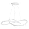 LEDTM® DEXTER 60914 Μοντέρνο Κρεμαστό Φωτιστικό Οροφής LED 90W 10080lm 300° AC 220-240V IP20 Ρυθμιζόμενο Λευκό CCT με Χειριστήριο από 2700K έως 6000K Dimmable - Lumileds SMD Chip - Λευκό Ματ - Μ73 x Π73 x Υ16cm - 3 Χρόνια Εγγύηση - Image 5