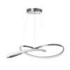 LEDTM® DEXTER 60915 Μοντέρνο Κρεμαστό Φωτιστικό Οροφής LED 90W 10080lm 300° AC 220-240V IP20 Ρυθμιζόμενο Λευκό CCT με Χειριστήριο από 2700K έως 6000K Dimmable - Lumileds SMD Chip - Σατινέ Νίκελ Βούρτσας - Μ73 x Π73 x Υ16cm - 3 Χρόνια Εγγύηση - Image 5