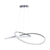 LEDTM® DEXTER 60919 Μοντέρνο Κρεμαστό Φωτιστικό Οροφής LED 120W 13440lm 300° AC 220-240V IP20 Ρυθμιζόμενο Λευκό CCT με Χειριστήριο από 2700K έως 6000K Dimmable - Lumileds SMD Chip - Νίκελ Βούρτσας - Μ103 x Π103 x Υ30cm - 3 Χρόνια Εγγύηση - Image 4