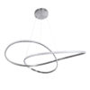 LEDTM® DEXTER 60919 Μοντέρνο Κρεμαστό Φωτιστικό Οροφής LED 120W 13440lm 300° AC 220-240V IP20 Ρυθμιζόμενο Λευκό CCT με Χειριστήριο από 2700K έως 6000K Dimmable - Lumileds SMD Chip - Νίκελ Βούρτσας - Μ103 x Π103 x Υ30cm - 3 Χρόνια Εγγύηση - Image 5
