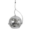 LEDTM® GLASSO 60928 Μοντέρνο Κρεμαστό Φωτιστικό Οροφής με Ντουί 1 x E27 AC 220-240V IP20 - Ασημί - Μ27 x Π27 x Υ52cm - Image 6