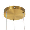 LEDTM® KIBOO-TRIO 60932 Μοντέρνο Κρεμαστό Φωτιστικό Οροφής LED 90W 10350lm 360° AC 220-240V IP20 Ρυθμιζόμενο Λευκό CCT με Χειριστήριο από 2700K έως 6000K Dimmable - Lumileds SMD Chip - Χρυσό - Μ60 x Π60 x Υ80cm - 3 Χρόνια Εγγύηση - Image 7