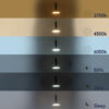 LEDTM® ZANE 60933 Μοντέρνο Κρεμαστό Φωτιστικό Οροφής LED 18W 2016lm 120° AC 220-240V IP20 Ρυθμιζόμενο Λευκό CCT με Χειριστήριο από 2700K έως 6000K Dimmable - Lumileds SMD Chip - Μαύρο Ματ & Χρυσό - Μ15 x Π15 x Υ20cm - 3 Χρόνια Εγγύηση - Image 12