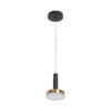 LEDTM® ZANE 60933 Μοντέρνο Κρεμαστό Φωτιστικό Οροφής LED 18W 2016lm 120° AC 220-240V IP20 Ρυθμιζόμενο Λευκό CCT με Χειριστήριο από 2700K έως 6000K Dimmable - Lumileds SMD Chip - Μαύρο Ματ & Χρυσό - Μ15 x Π15 x Υ20cm - 3 Χρόνια Εγγύηση - Image 5