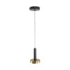 LEDTM® ZANE 60933 Μοντέρνο Κρεμαστό Φωτιστικό Οροφής LED 18W 2016lm 120° AC 220-240V IP20 Ρυθμιζόμενο Λευκό CCT με Χειριστήριο από 2700K έως 6000K Dimmable - Lumileds SMD Chip - Μαύρο Ματ & Χρυσό - Μ15 x Π15 x Υ20cm - 3 Χρόνια Εγγύηση - Image 6