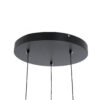 LEDTM® ZANE 60934 Μοντέρνο Κρεμαστό Φωτιστικό Οροφής LED 54W 6048lm 120° AC 220-240V IP20 Ρυθμιζόμενο Λευκό CCT με Χειριστήριο από 2700K έως 6000K Dimmable - Lumileds SMD Chip - Μαύρο Ματ & Χρυσό - Μ40 x Π40 x Υ20cm - 3 Χρόνια Εγγύηση - Image 9