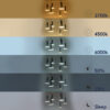 LEDTM® ZANE 60935 Μοντέρνο Κρεμαστό Φωτιστικό Οροφής LED 100W 11200lm 120° AC 220-240V IP20 Ρυθμιζόμενο Λευκό CCT με Χειριστήριο από 2700K έως 6000K Dimmable - Lumileds SMD Chip - Μαύρο Ματ & Χρυσό - Μ80 x Π80 x Υ20cm - 3 Χρόνια Εγγύηση - Image 12