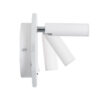 LEDTM® LADY-R 60939 Μοντέρνο Φωτιστικό Τοίχου - Απλίκα Ξενοδοχείου Reading Light με Φορτιστή USB 3A LED 6W 600lm 36° & 360° AC 220-240V IP20 Φυσικό Λευκό 4500K - Bridgelux COB & TÜV SÜD Driver - Λευκό Ματ - Μ15 x Π15 x Υ17cm - 3 Χρόνια Εγγύηση - Image 4