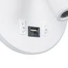LEDTM® LADY-R 60939 Μοντέρνο Φωτιστικό Τοίχου - Απλίκα Ξενοδοχείου Reading Light με Φορτιστή USB 3A LED 6W 600lm 36° & 360° AC 220-240V IP20 Φυσικό Λευκό 4500K - Bridgelux COB & TÜV SÜD Driver - Λευκό Ματ - Μ15 x Π15 x Υ17cm - 3 Χρόνια Εγγύηση - Image 5