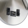 LEDTM® LADY-R 60941 Μοντέρνο Φωτιστικό Τοίχου - Απλίκα Ξενοδοχείου Reading Light με Φορτιστή USB 3A LED 6W 600lm 36° & 360° AC 220-240V IP20 Φυσικό Λευκό 4500K - Bridgelux COB Chip & TÜV SÜD Driver - Νίκελ Βούρτσας - Μ15 x Π15 x Υ17cm - 3 Χρόνια Εγγύηση - Image 7