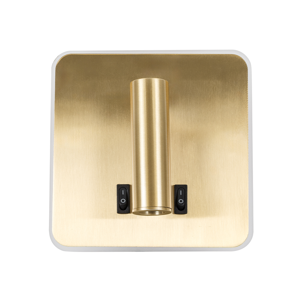 LEDTM® LADY-S 60944 Μοντέρνο Φωτιστικό Τοίχου - Απλίκα Ξενοδοχείου Reading Light με Φορτιστή USB 3A LED 6W 600lm 36° & 360° AC 220-240V IP20 Φυσικό Λευκό 4500K - Bridgelux COB Chip & TÜV SÜD Driver - Χρυσό Πλατίνα - Μ15 x Π15 x Υ7cm - 3 Χρόνια Εγγύηση - Image 3