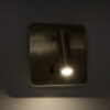 LEDTM® LADY-S 60944 Μοντέρνο Φωτιστικό Τοίχου - Απλίκα Ξενοδοχείου Reading Light με Φορτιστή USB 3A LED 6W 600lm 36° & 360° AC 220-240V IP20 Φυσικό Λευκό 4500K - Bridgelux COB Chip & TÜV SÜD Driver - Χρυσό Πλατίνα - Μ15 x Π15 x Υ7cm - 3 Χρόνια Εγγύηση - Image 9
