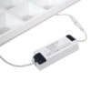 LEDTM® ZEUS 60968 Χωνευτό Panel Οροφής 60x60 με Anti Glare Reflector LED 48W 7440lm 120° CRI≥85Ra UGR<19 AC 220-240V IP20 Ψυχρό Λευκό 6000K - Lumileds SMD Chip & TÜV SÜD Driver - Λευκό Γαλακτερό - Μ60 x Π60 x Υ3.3cm / Q56 x 56cm - 5 Χρόνια Εγγύηση - Image 11