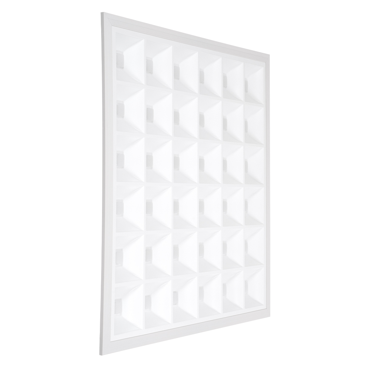 LEDTM® ZEUS 60969 Χωνευτό Panel Οροφής 60x60 με Anti Glare Reflector LED 48W 7200lm 120° CRI≥85Ra UGR<19 AC 220-240V IP20 Φυσικό Λευκό 4500K - Lumileds SMD Chip & TÜV SÜD Driver - Λευκό Γαλακτερό - Μ60 x Π60 x Υ3.3cm / Q56 x 56cm - 5 Χρόνια Εγγύηση - Image 6