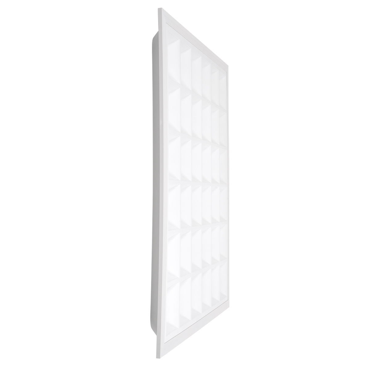 LEDTM® ZEUS 60969 Χωνευτό Panel Οροφής 60x60 με Anti Glare Reflector LED 48W 7200lm 120° CRI≥85Ra UGR<19 AC 220-240V IP20 Φυσικό Λευκό 4500K - Lumileds SMD Chip & TÜV SÜD Driver - Λευκό Γαλακτερό - Μ60 x Π60 x Υ3.3cm / Q56 x 56cm - 5 Χρόνια Εγγύηση - Image 7