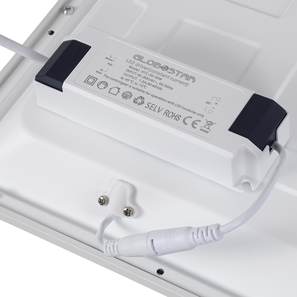 LEDTM® ZEUS 60971 Χωνευτό Panel Οροφής 120x30 με Anti Glare Reflector LED 48W 7440lm 120° CRI≥85Ra UGR<19 AC 220-240V IP20 Ψυχρό Λευκό 6000K - Lumileds SMD Chip & TÜV SÜD Driver - Λευκό Γαλακτερό - Μ120 x Π30 x Υ3.3cm / Q116 x 26cm - 5 Χρόνια Εγγύηση - Image 11