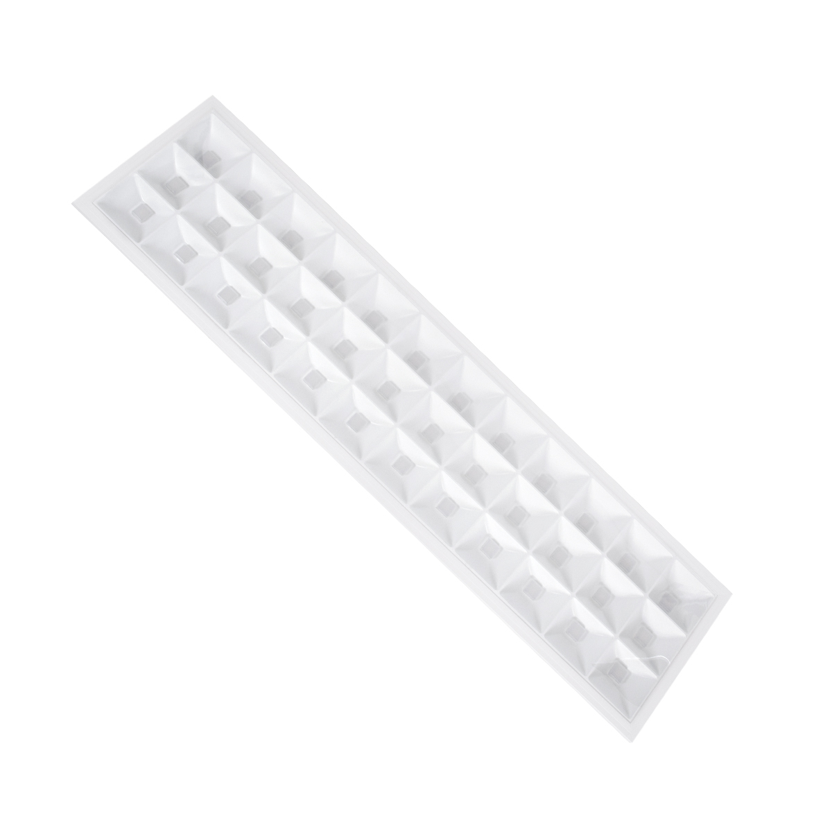 LEDTM® ZEUS 60971 Χωνευτό Panel Οροφής 120x30 με Anti Glare Reflector LED 48W 7440lm 120° CRI≥85Ra UGR<19 AC 220-240V IP20 Ψυχρό Λευκό 6000K - Lumileds SMD Chip & TÜV SÜD Driver - Λευκό Γαλακτερό - Μ120 x Π30 x Υ3.3cm / Q116 x 26cm - 5 Χρόνια Εγγύηση - Image 3
